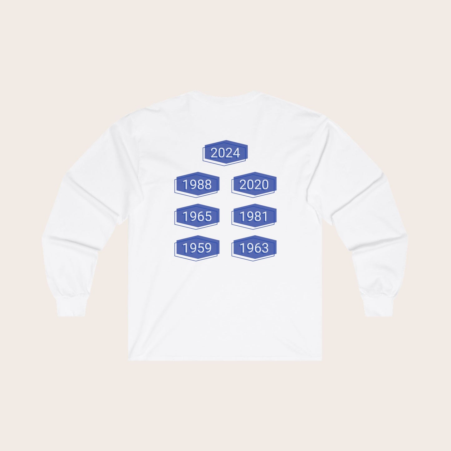 LA Dodgers World Series History Long Sleeve