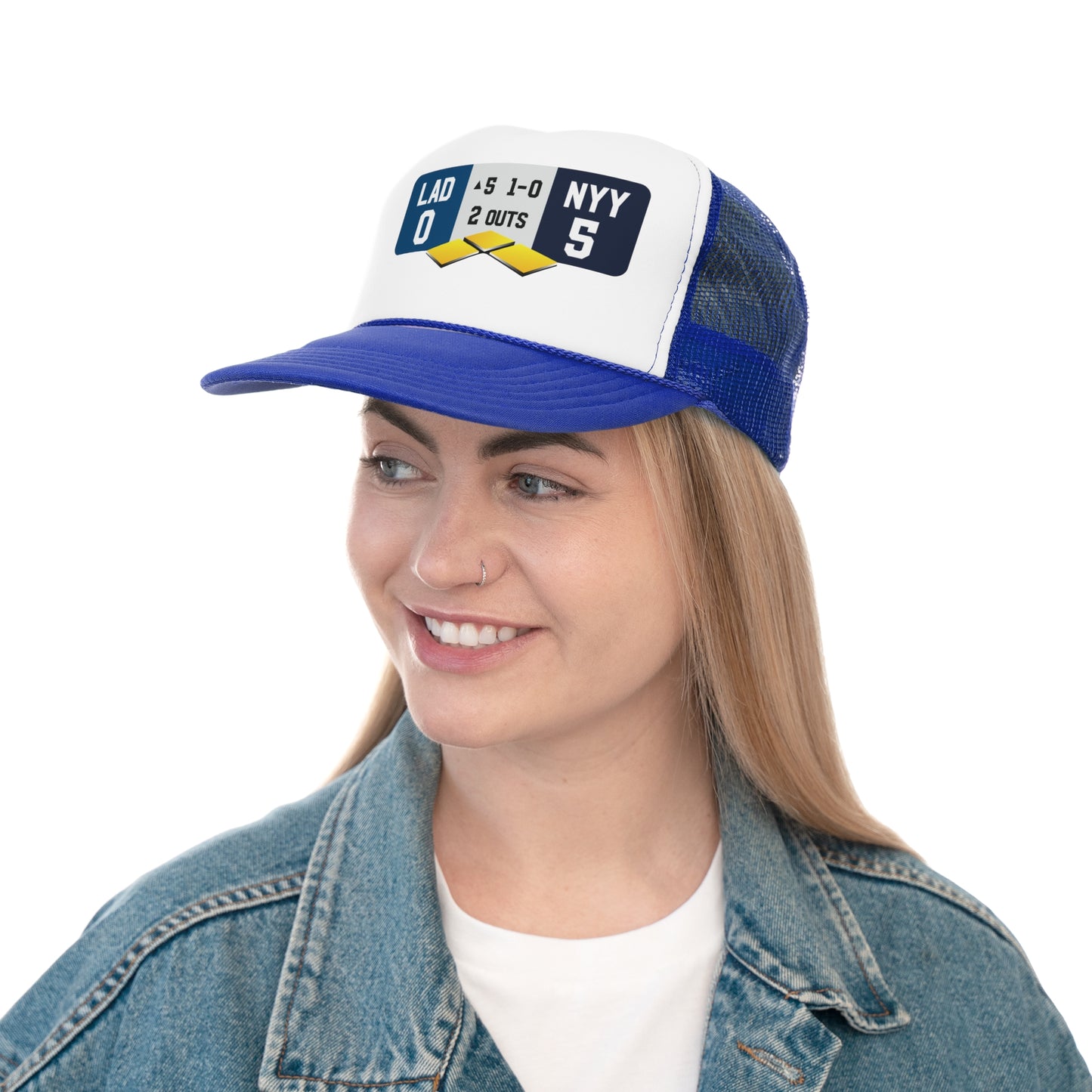 Dodgers Yankees World Series Baseball Hat