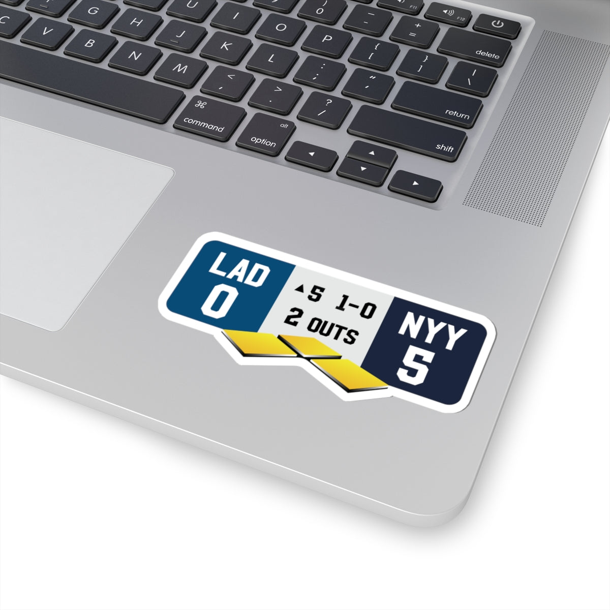 Dodgers Yankees World Series Sticker