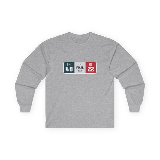 Eagles Win Superbowl LIX Longsleeve Tee