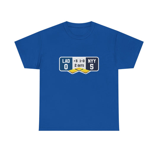 Dodgers Yankees World Series Tshirt
