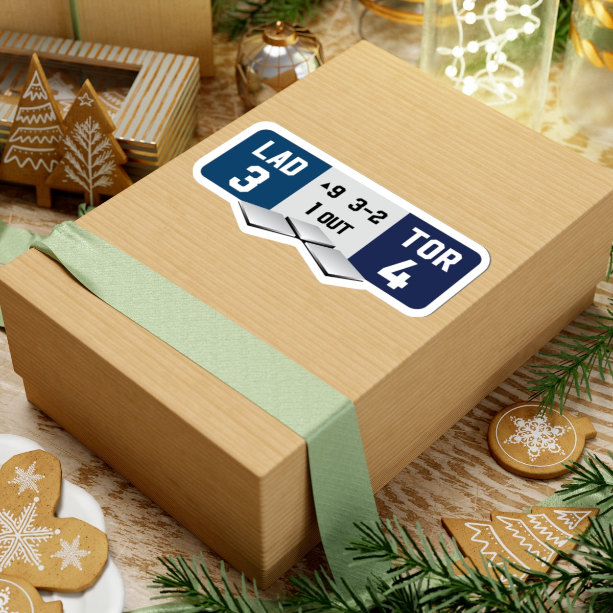 Dodgers Blue Jays World Series WIN Sticker | Top of the Ninth