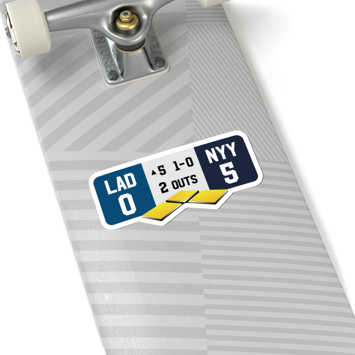 Dodgers Yankees World Series Sticker